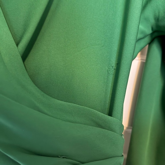 Diane Von Furstenberg Emerald Wrap Blouse - Picture 5 of 9